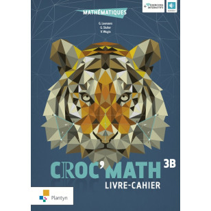 Croc'Math 3B - livre-cahier (+ Scoodle)